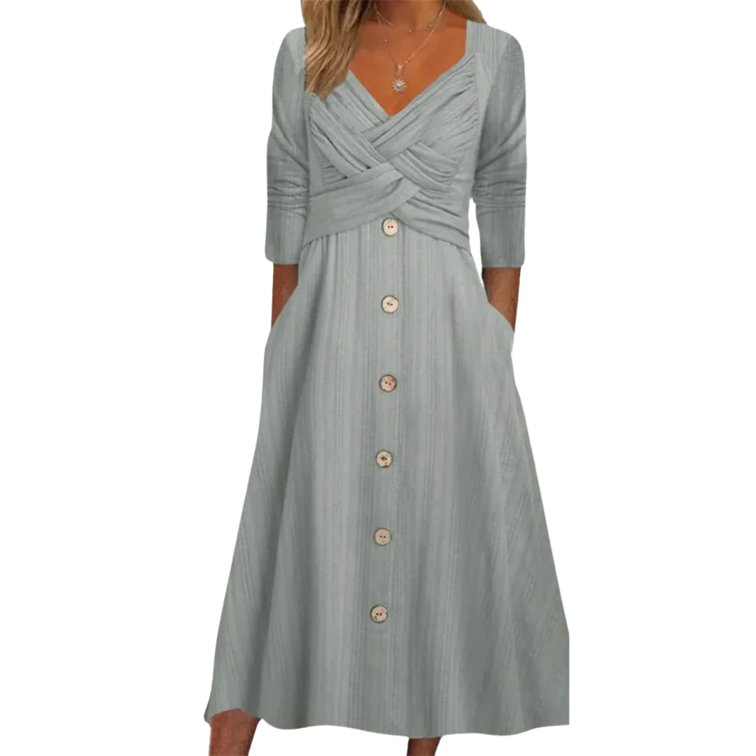 ריהאם | שמלת כיסוי בטן אלגנטית