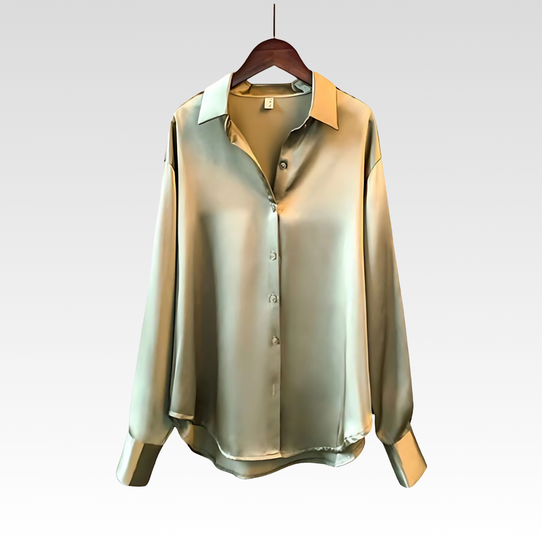 עדן | חולצת סאטן לנשים