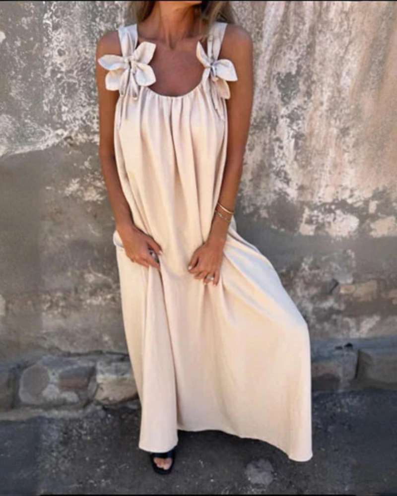 איווה | שמלה ארוכה פרחונית