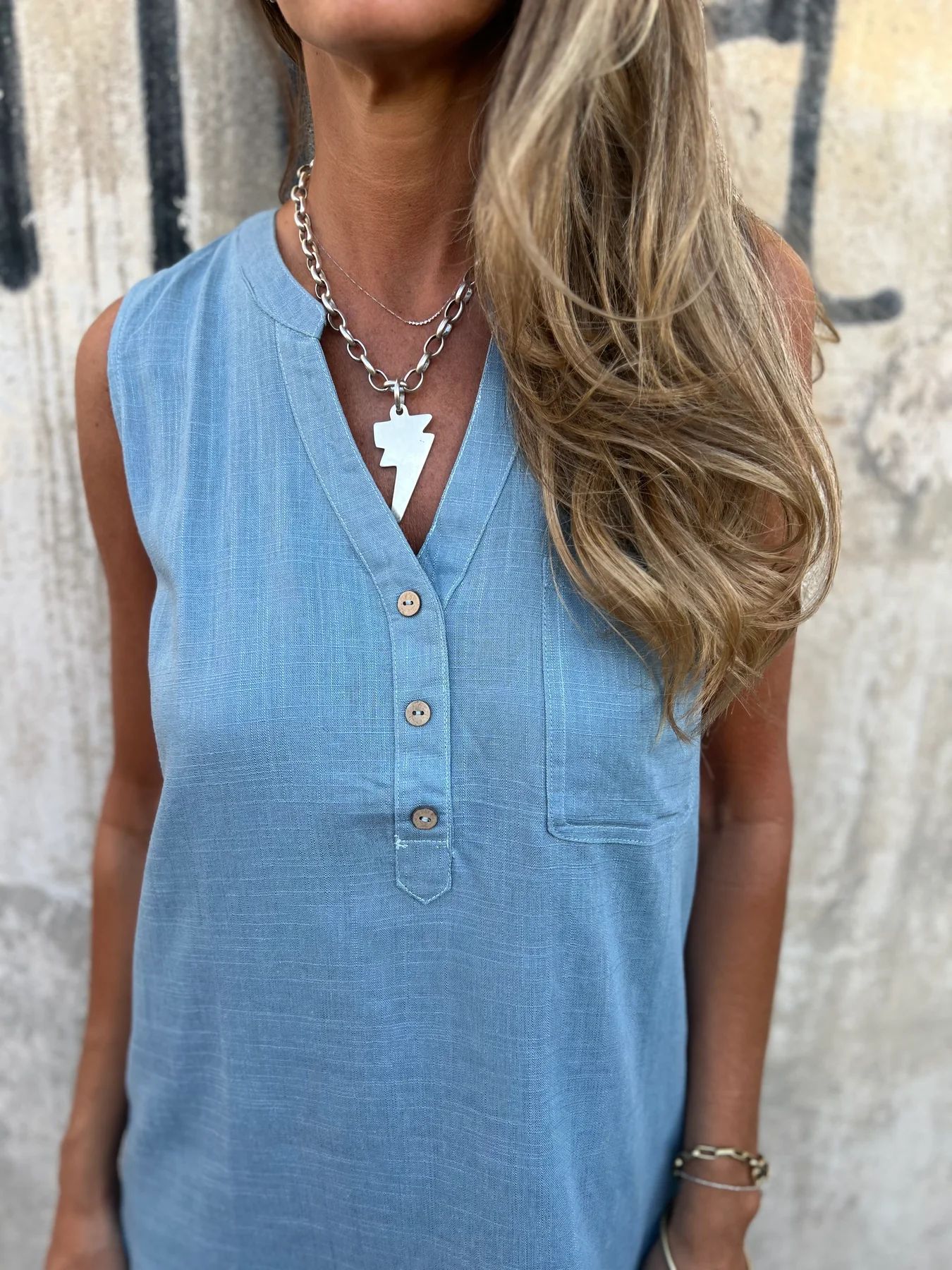 רות | שמלה צבעונית ונשית מכותנה ופשתן