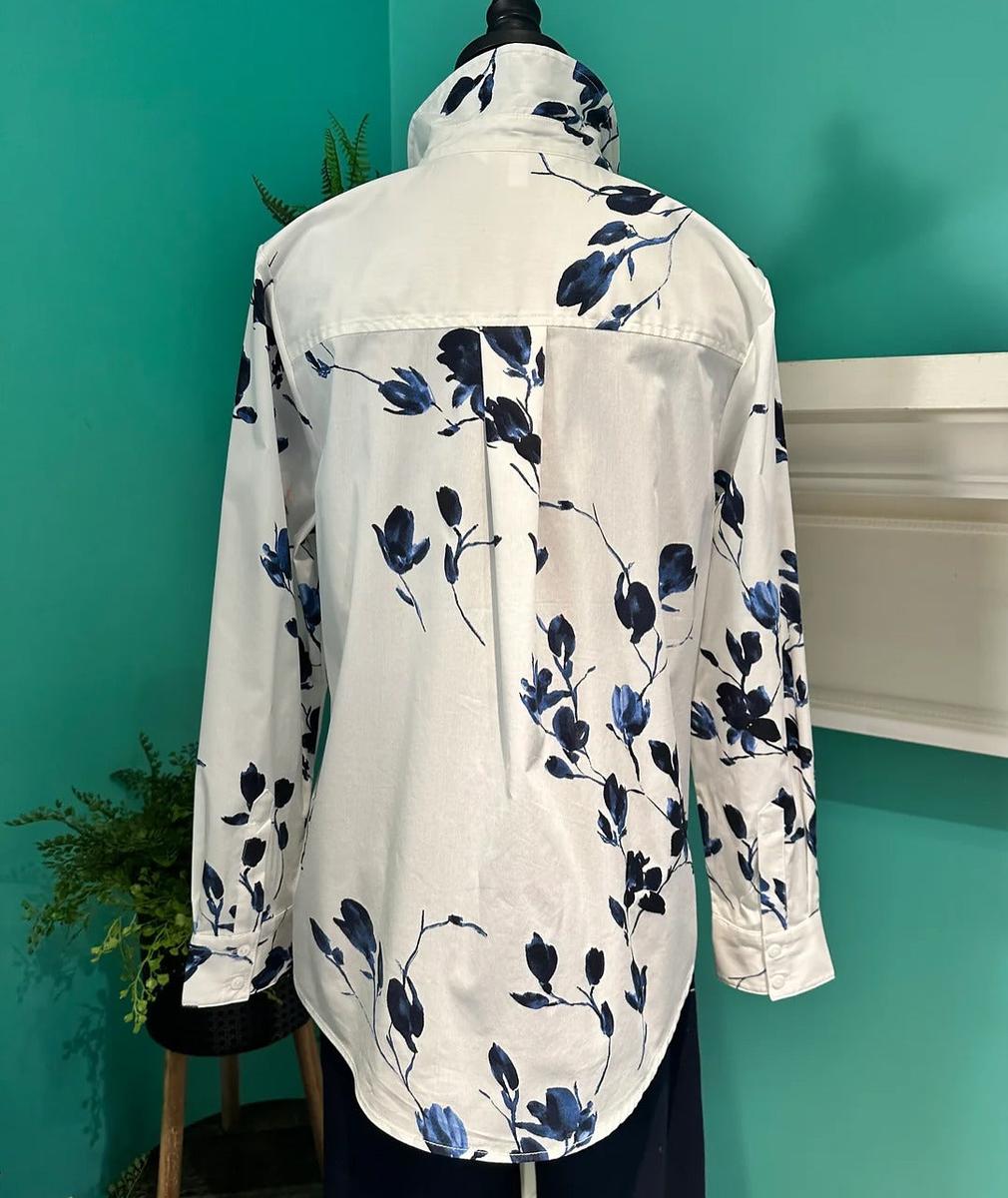 חולצת כפתורים עם שרוולים ארוכים