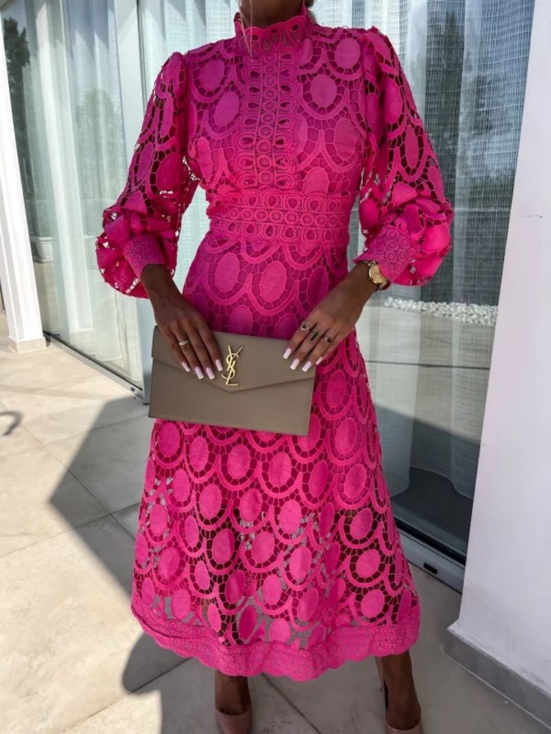 ימית | שמלת תחרה צרפתית אלגנטית