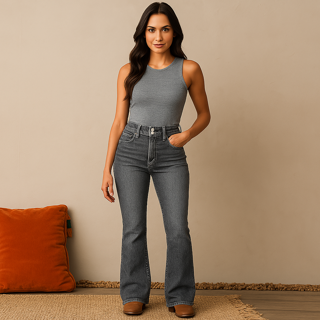 איה | ג'ינס סקיני גבוה