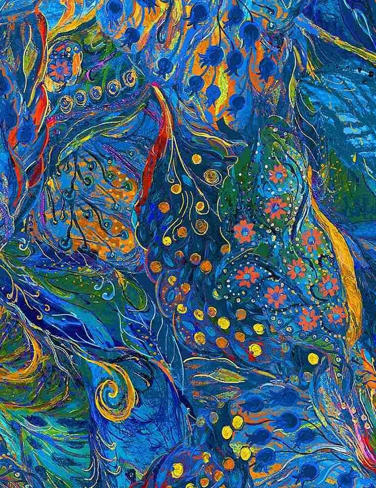 חולצה ארוכה עם צווארון כחול