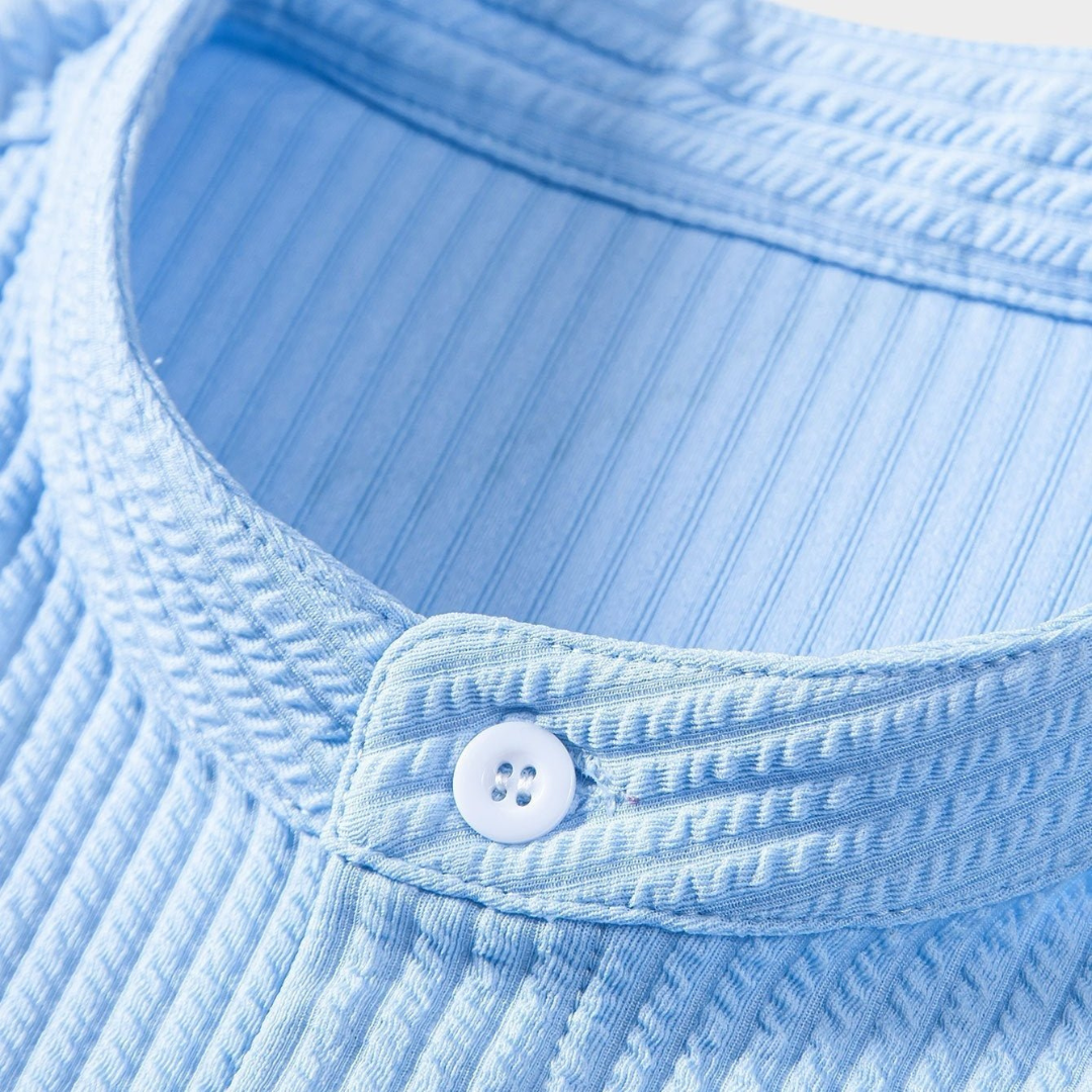 נתן | חולצת גברים עם צווארון עומד