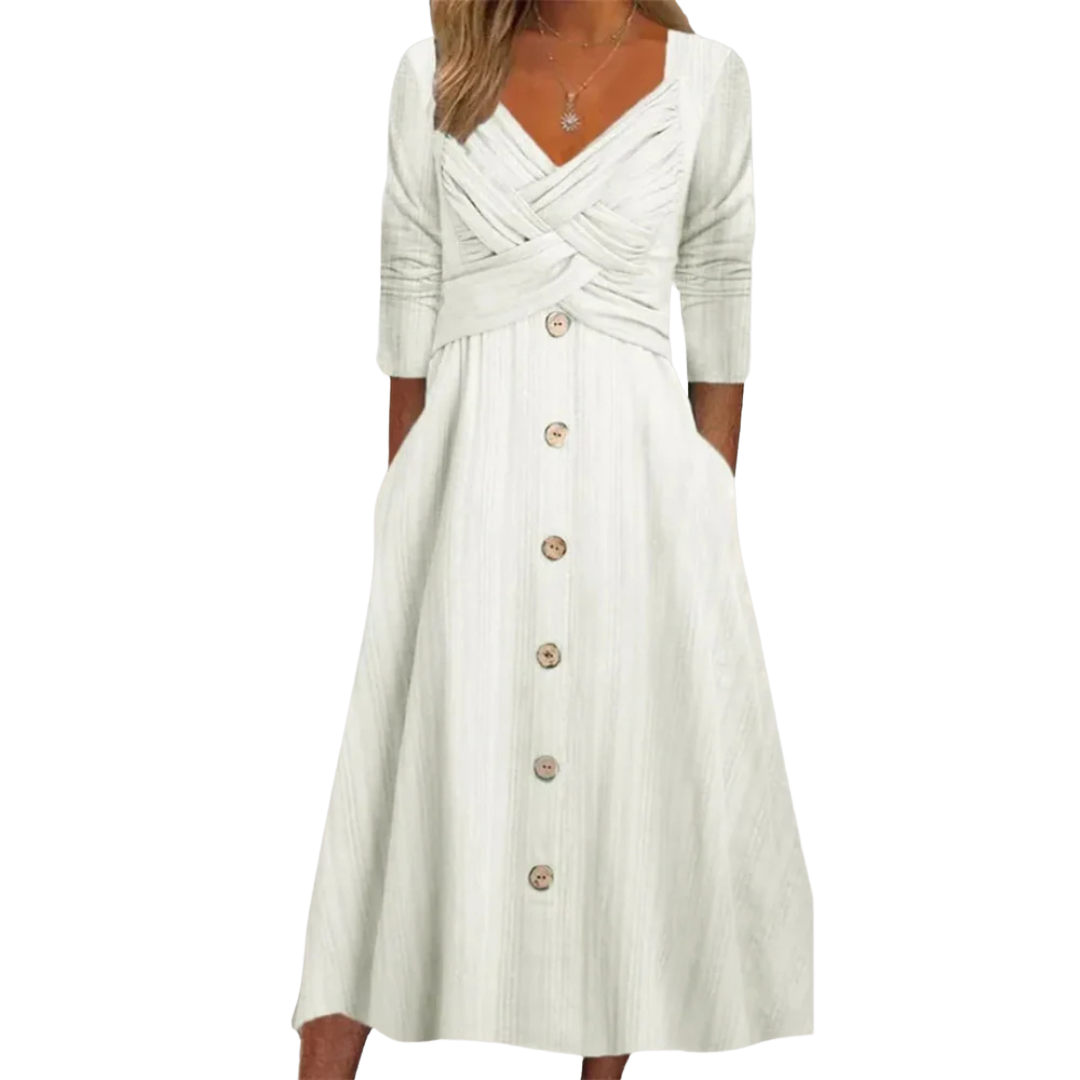 ריהאם | שמלת כיסוי בטן אלגנטית