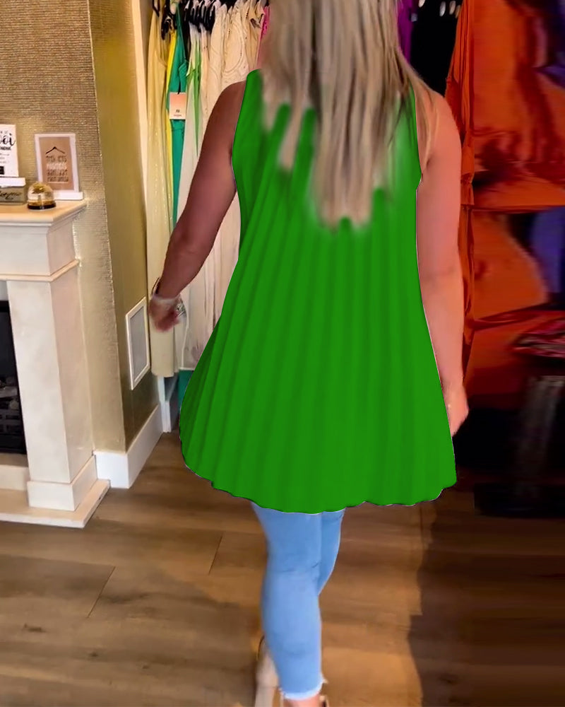 טוהר | טופ ללא שרוולים עם רוכסנים ורוורס