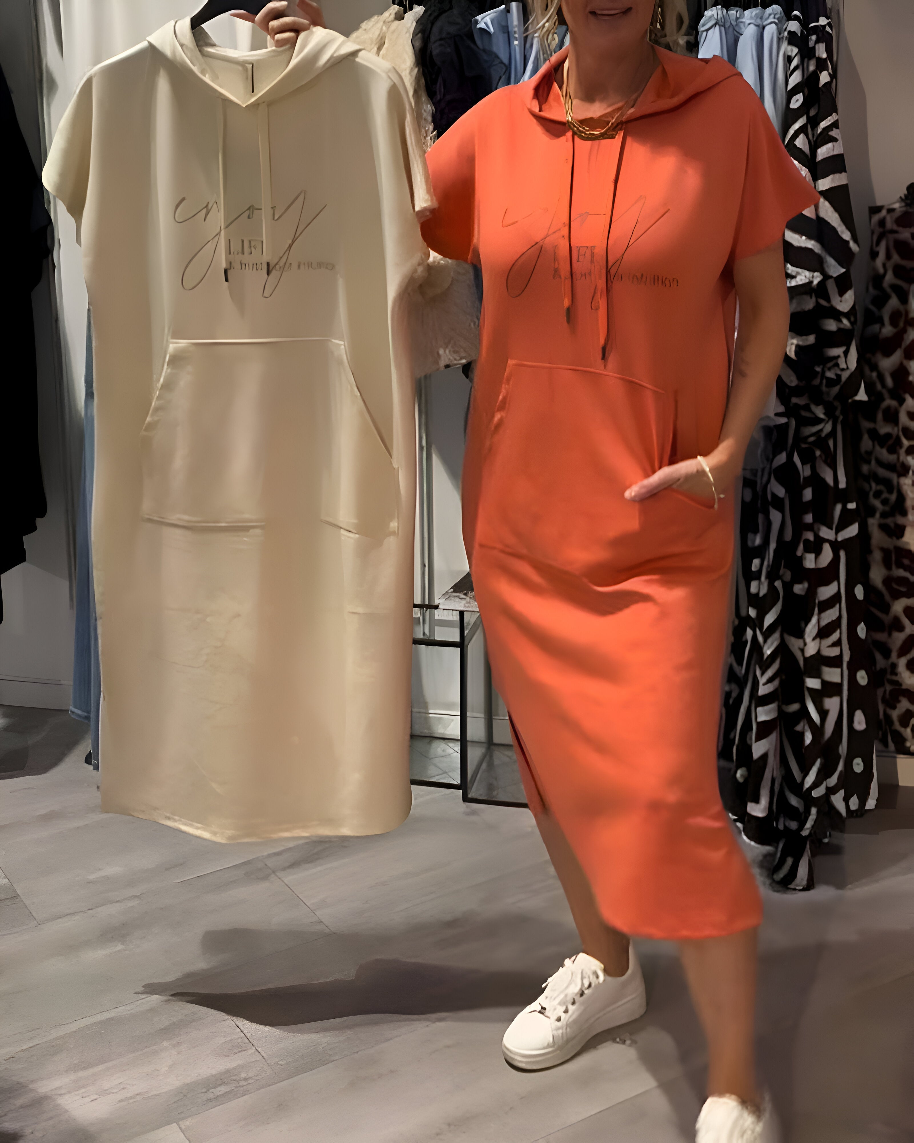 אודיל | שמלת הודי קז'ואל