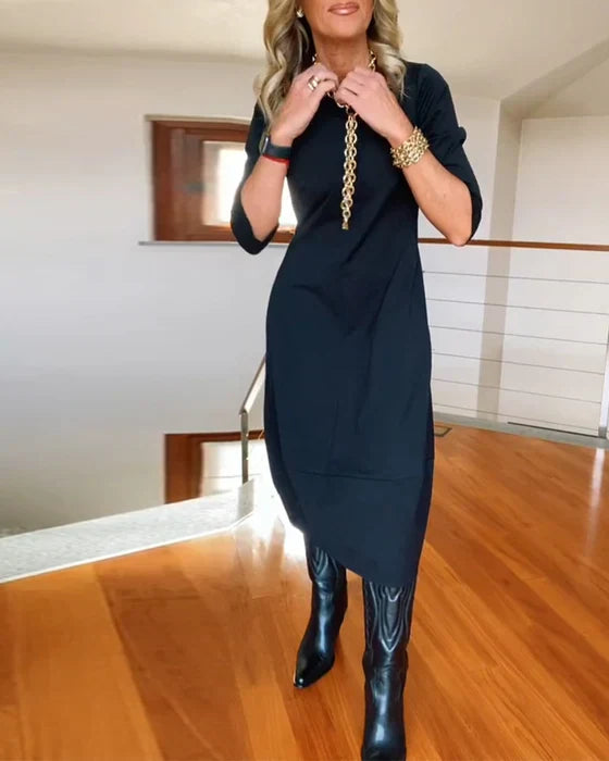 אוליביה | שמלה אלגנטית עם כיסים