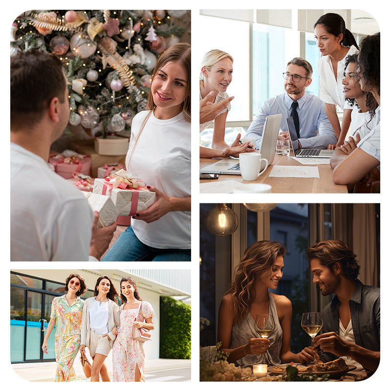 מקטורן באורך בינוני עם תפרי דנים