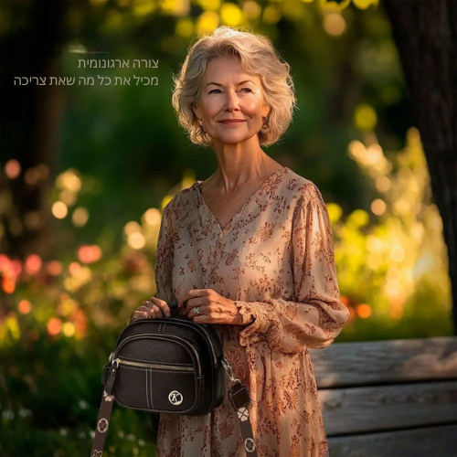 מולי - אלגנטיות נצחית | תיק אלגנטי עם רצועת כתף