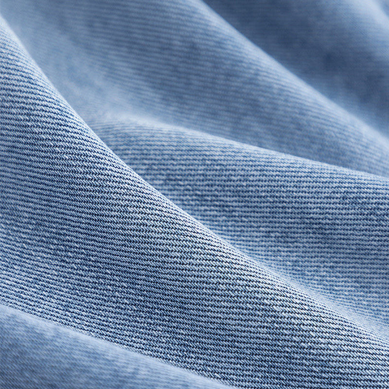 מקטורן באורך בינוני עם תפרי דנים