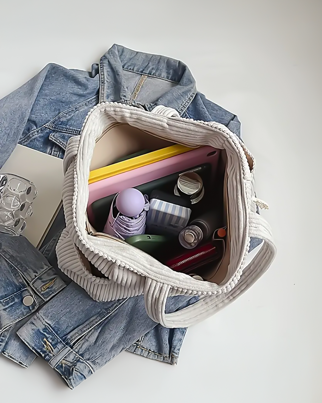 טילדה | תיק נשיאה עם פרטי חוט