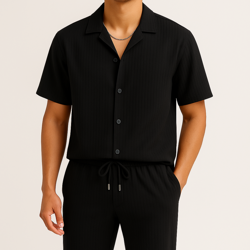 ליאב | סט קוורי רפוי מבד פשתן