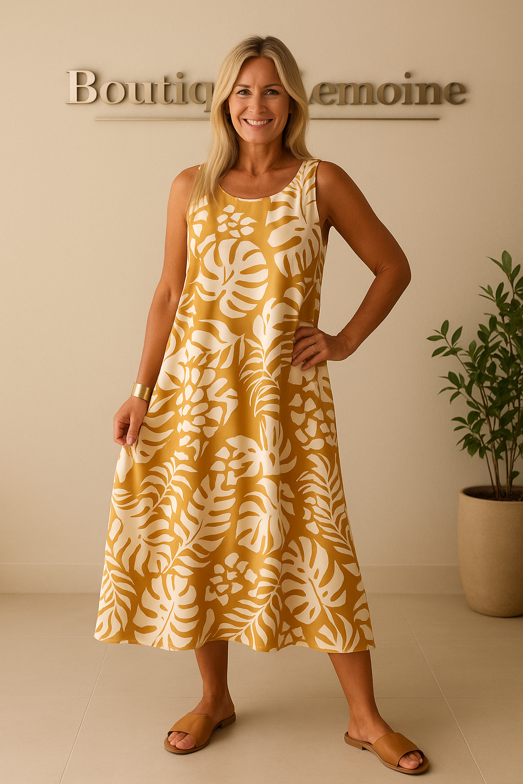 אודרי | שמלה אלגנטית ללא שרוולים