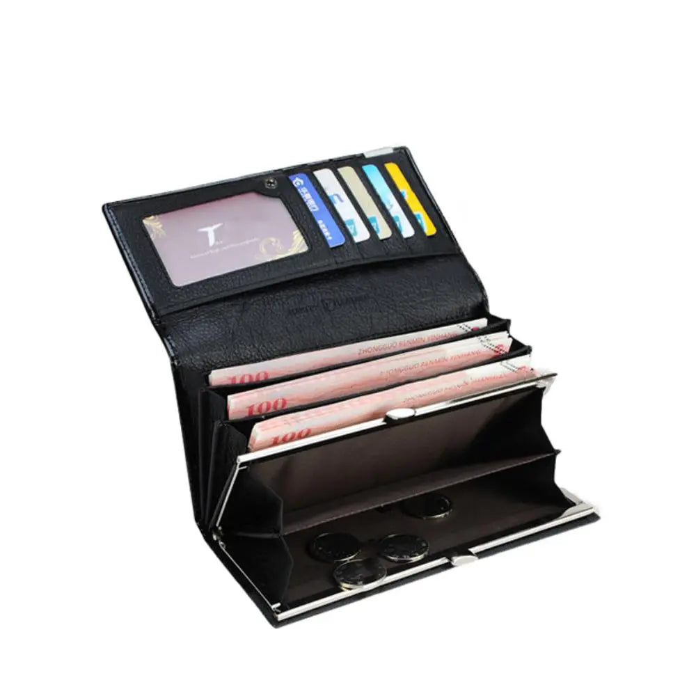 ארנק אלגנטי בדגם תנין עם הגנת RFID