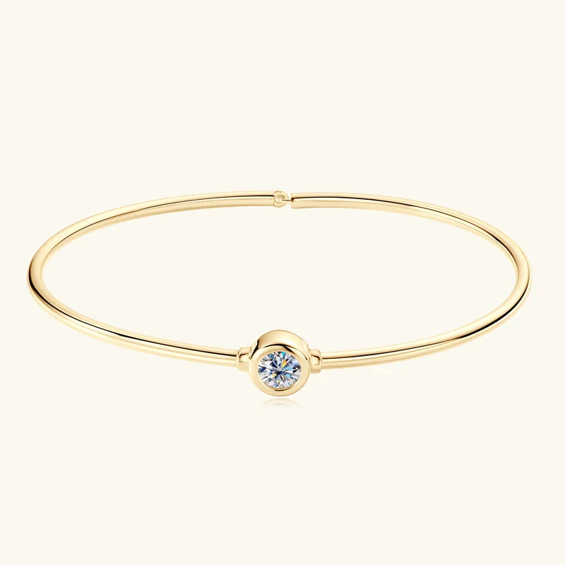 אלונה | צמיד בנגל מואסנייט מתכוונן