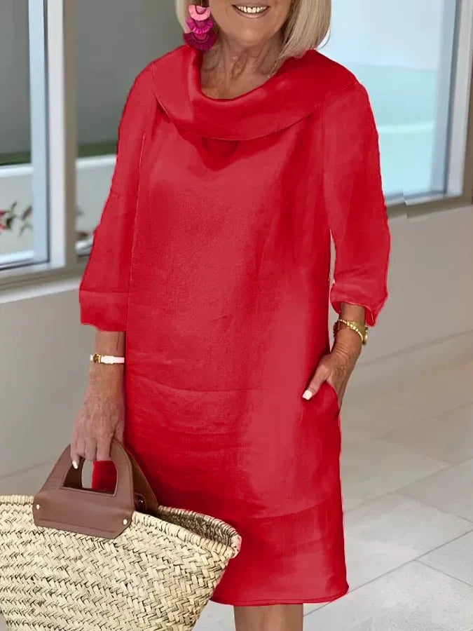 אמתיות | שמלת אלגנטיות מבריקה