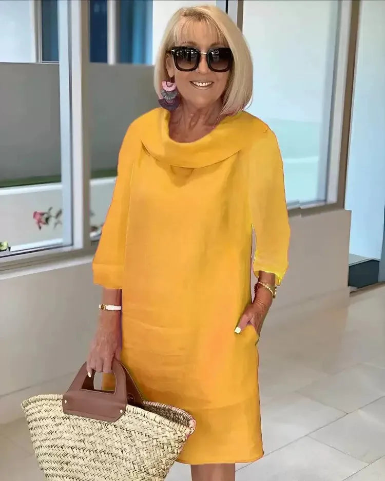 אמתיות | שמלת אלגנטיות מבריקה