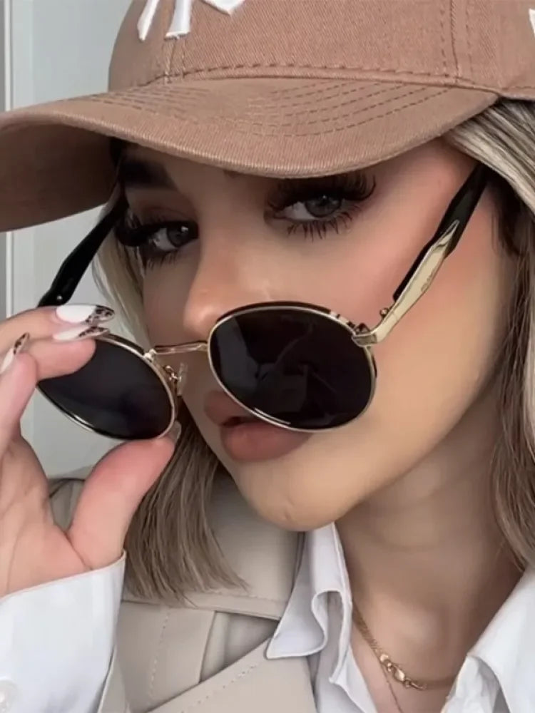 אוריה | משקפי שמש עגולים בסגנון רטרו