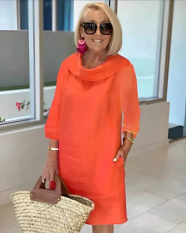 אמתיות | שמלת אלגנטיות מבריקה