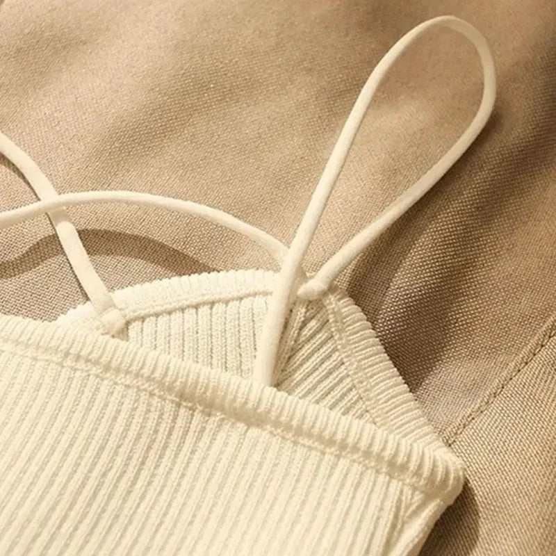 דינה | טופ קצוץ סרוג