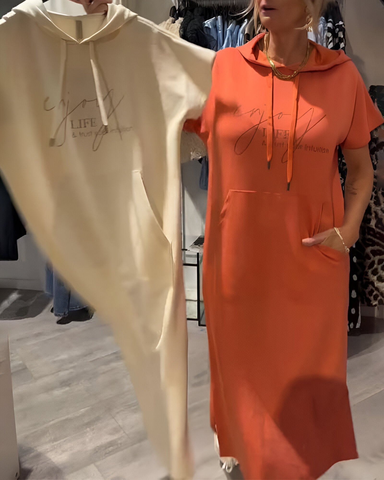 אודיל | שמלת הודי קז'ואל