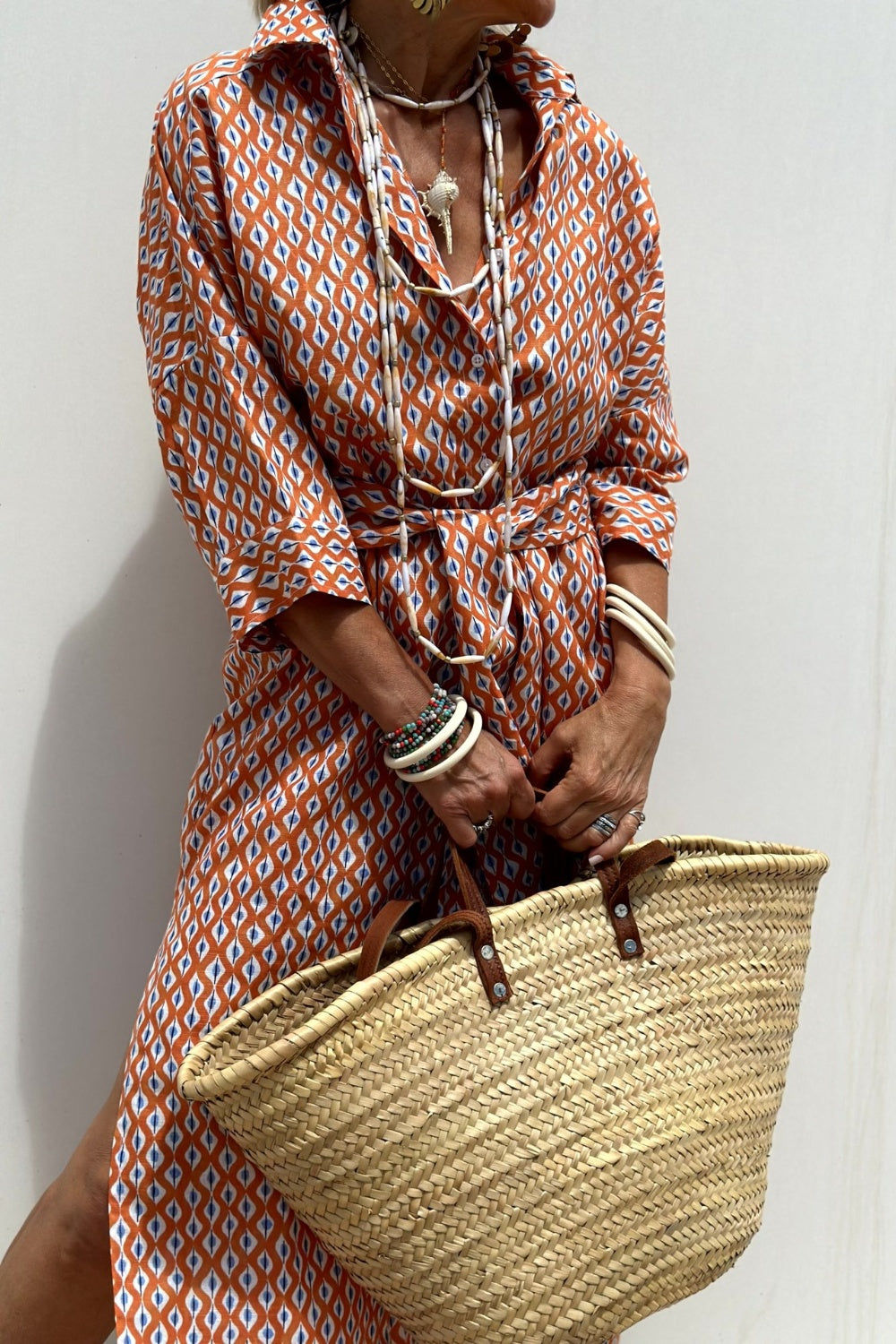 ניליס | שמלת חולצה מעוצבת