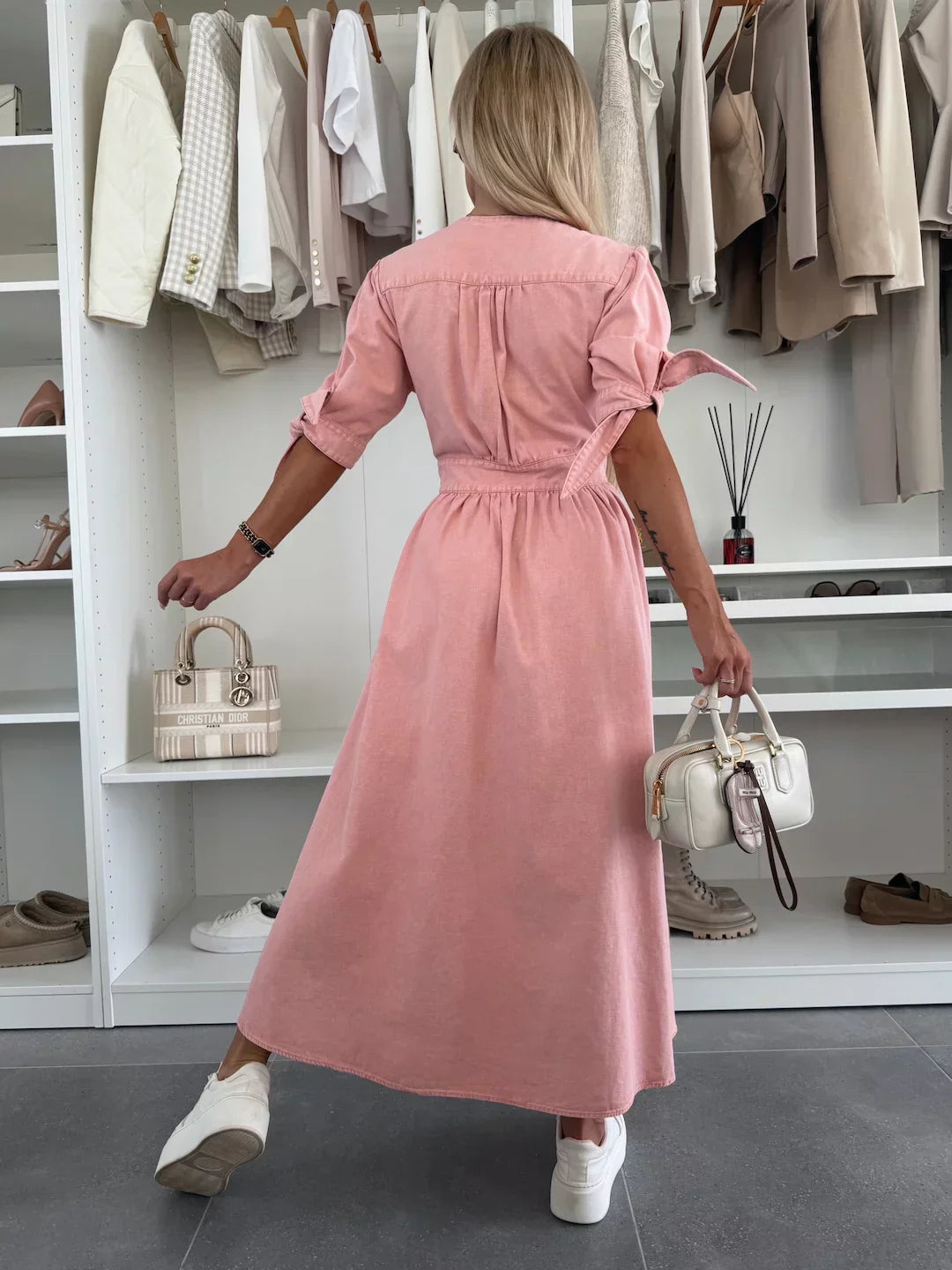 איבונה | שמלת ג'ינס זוהרת