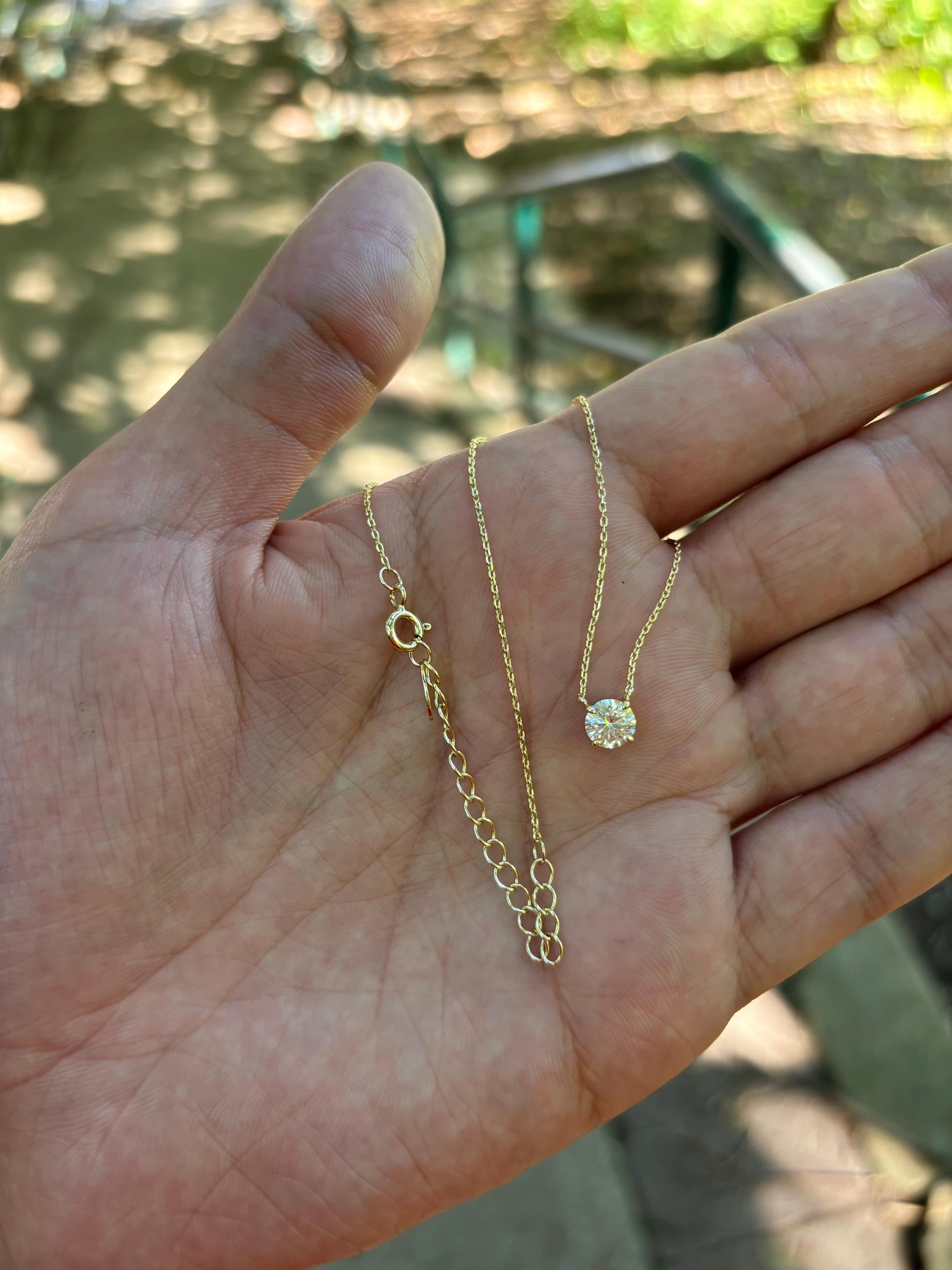 שיר | שרשרת מוסונייט קלאסית ונוצצת