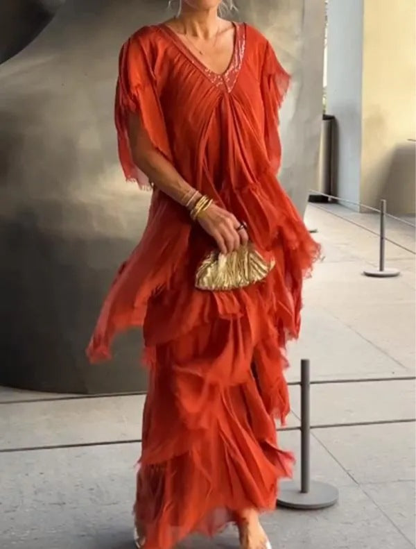 הגר | שמלה ארוכה אלגנטית