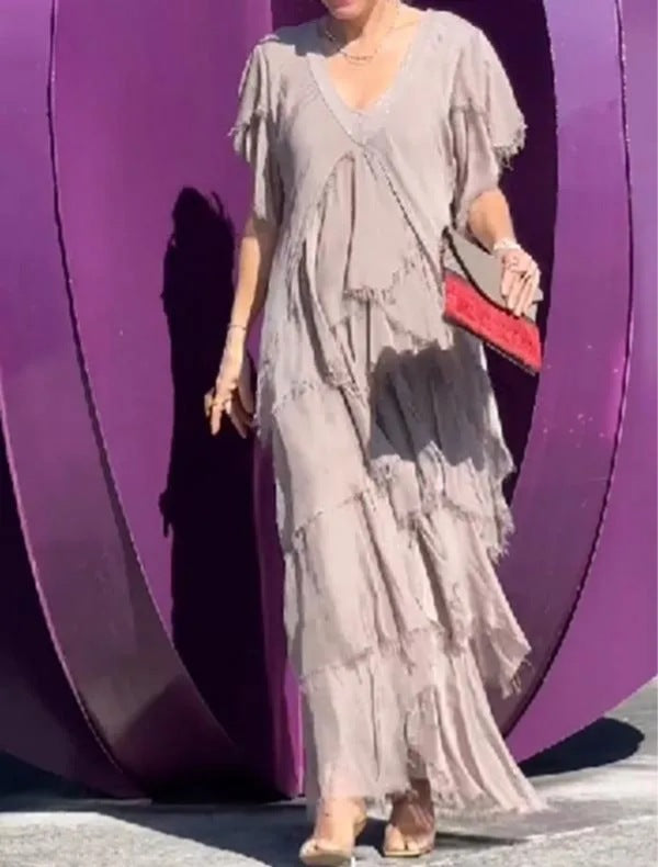 הגר | שמלה ארוכה אלגנטית