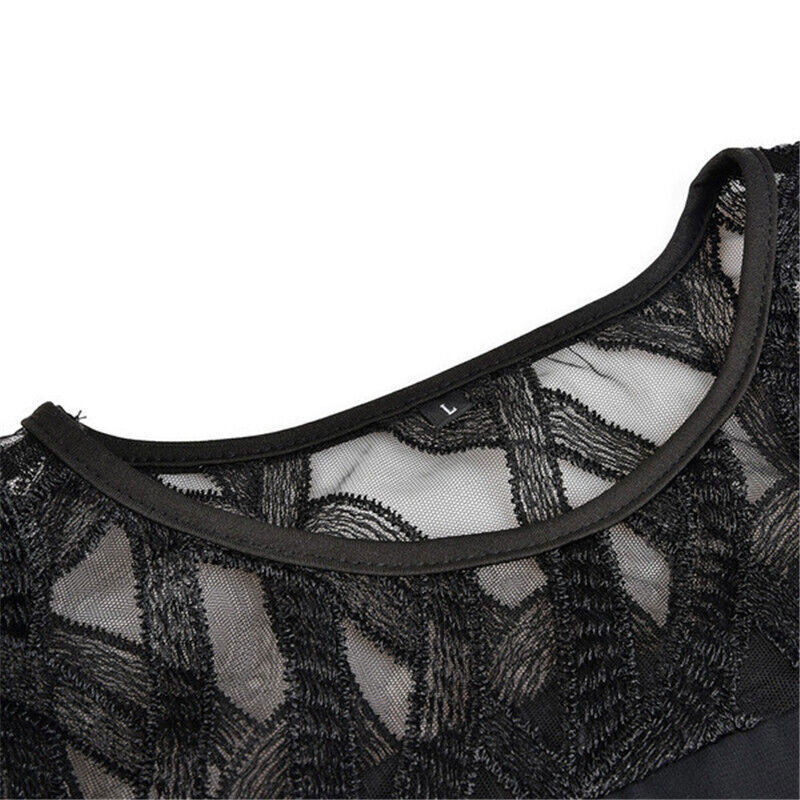 אבאלון | שמלת מידי אלגנטית באוברסייז