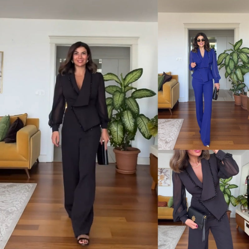 עדינה | סט פנינים אלגנטי