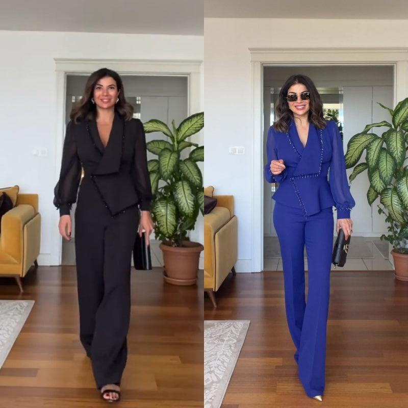 עדינה | סט פנינים אלגנטי