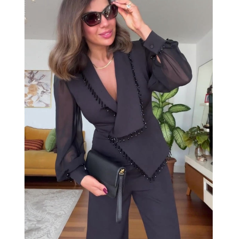 עדינה | סט פנינים אלגנטי